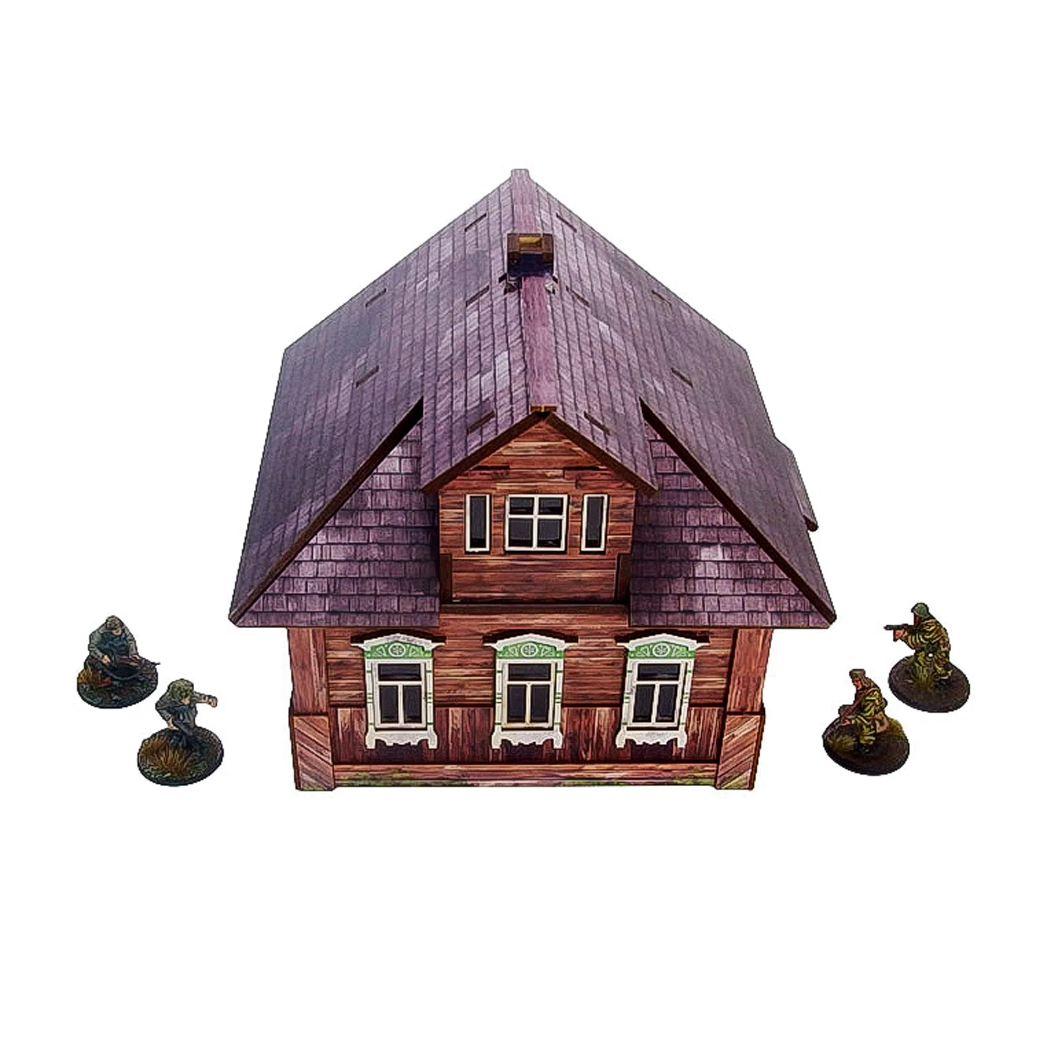 Pre-Painted WW2 Ostfront Village Forester's Dacha - Image 2