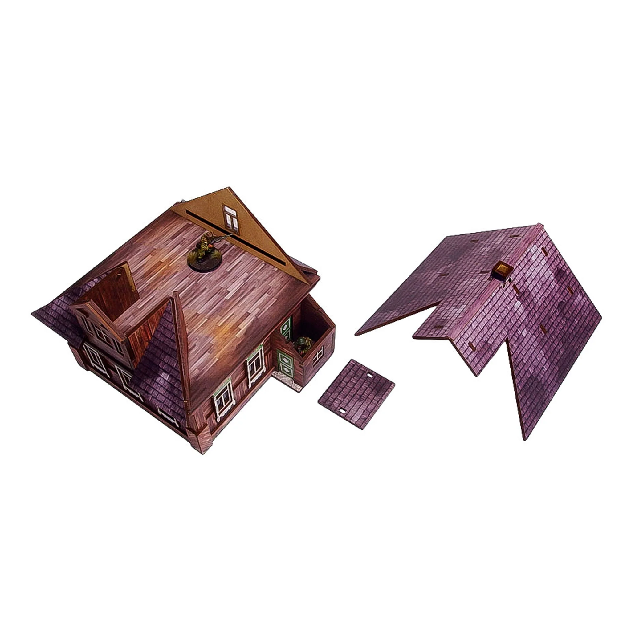 Pre-Painted WW2 Ostfront Village Forester's Dacha - Image 3