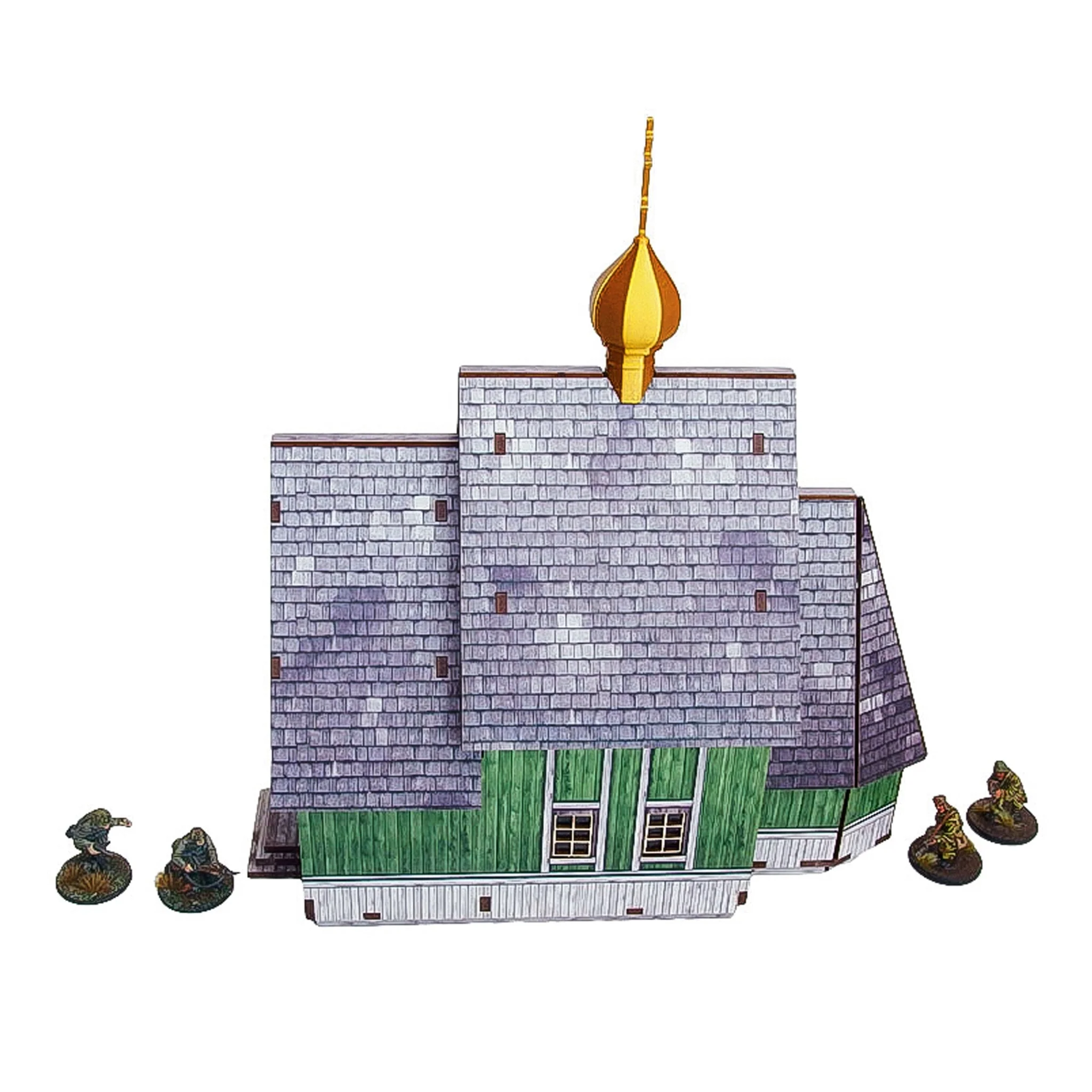 Pre-Painted WW2 Ostfront Village Tserkov - Image 2