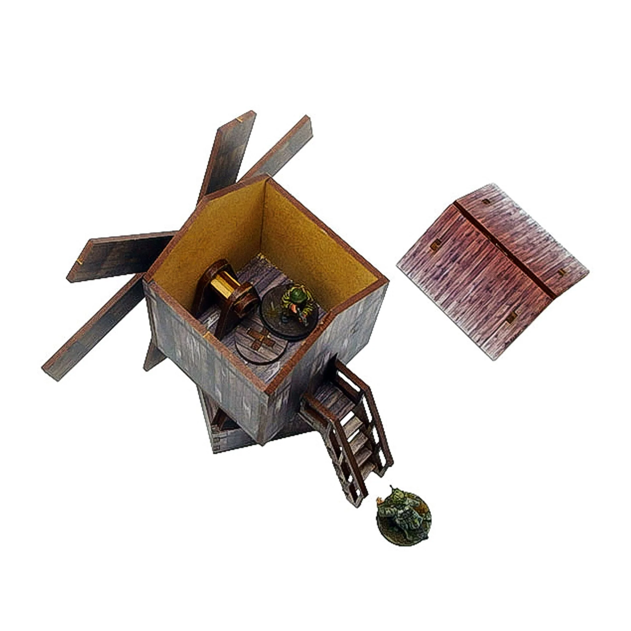 Pre-Painted WW2 Ostfront Village Windmill - Image 4