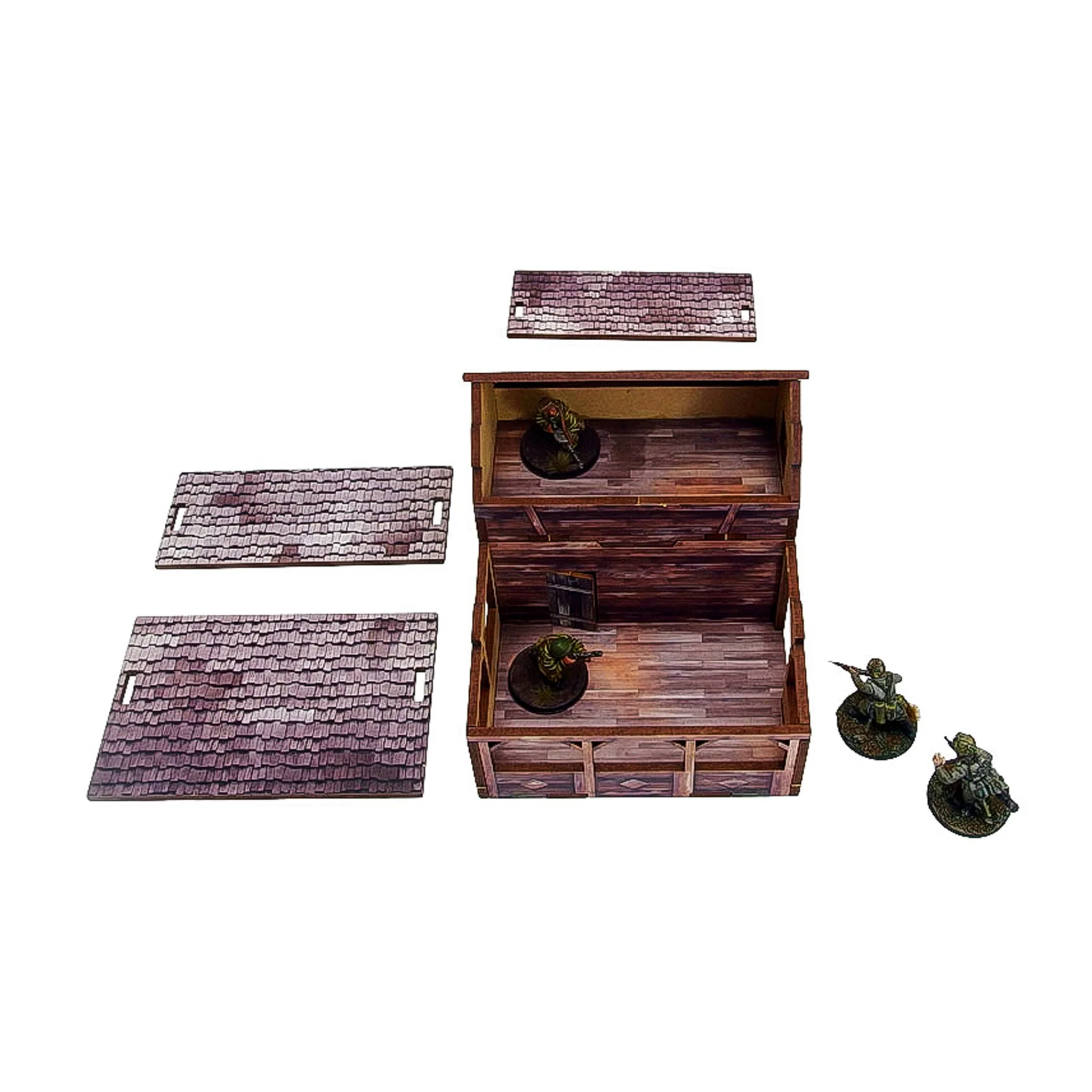 Pre-Painted WW2 Ostfront Village Workshop - Image 3