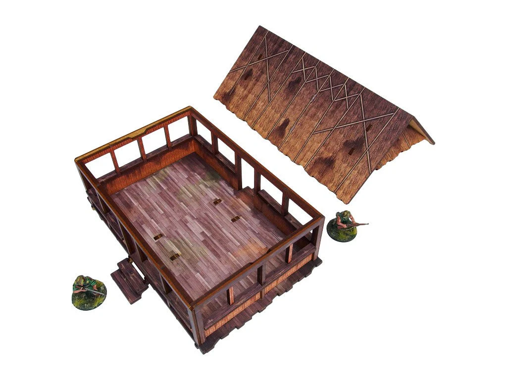 Pre-Painted WW2 Pacific Kitchen (1) - Image 6