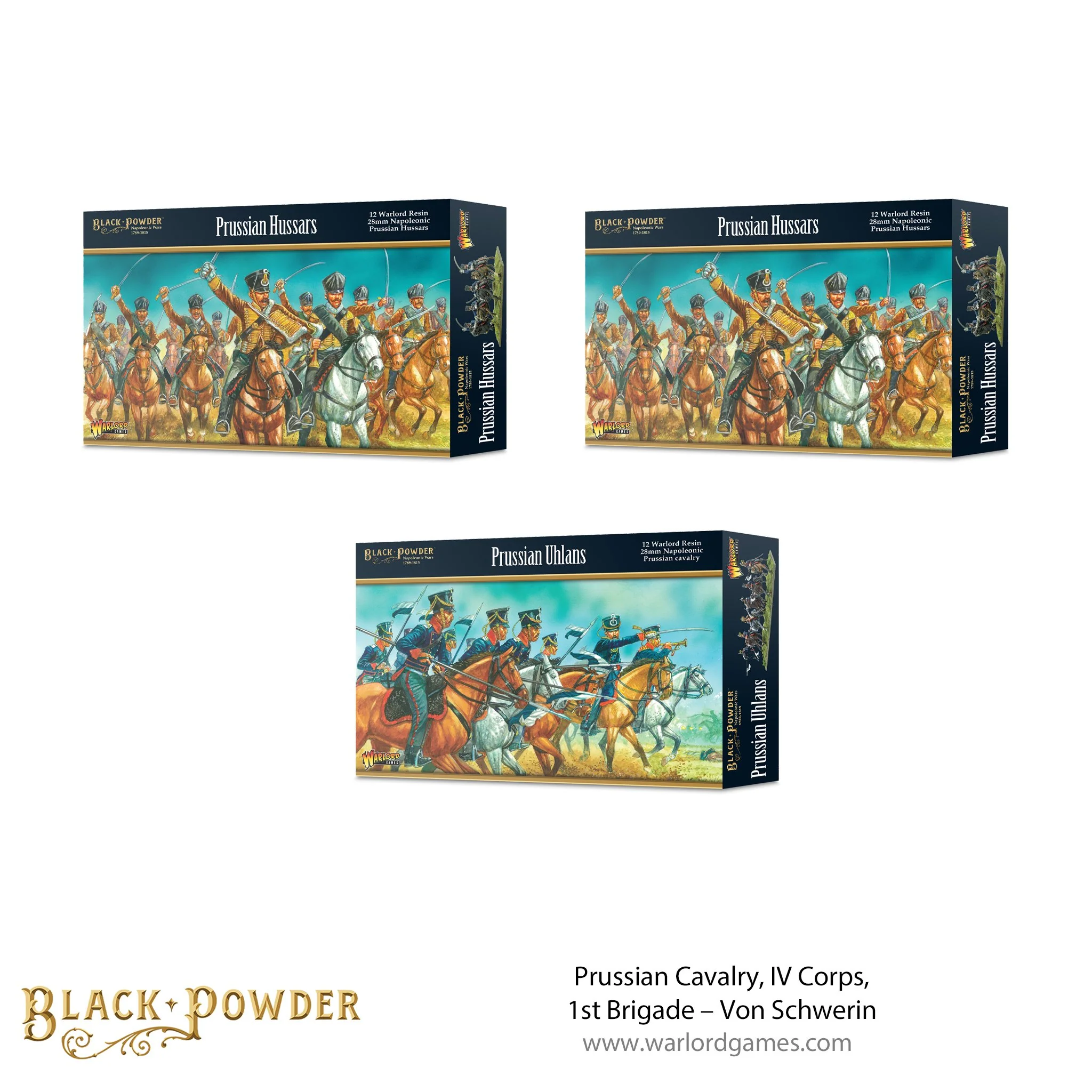 Prussian Cavalry, IV Corps, 1st Brigade – Von Schwerin