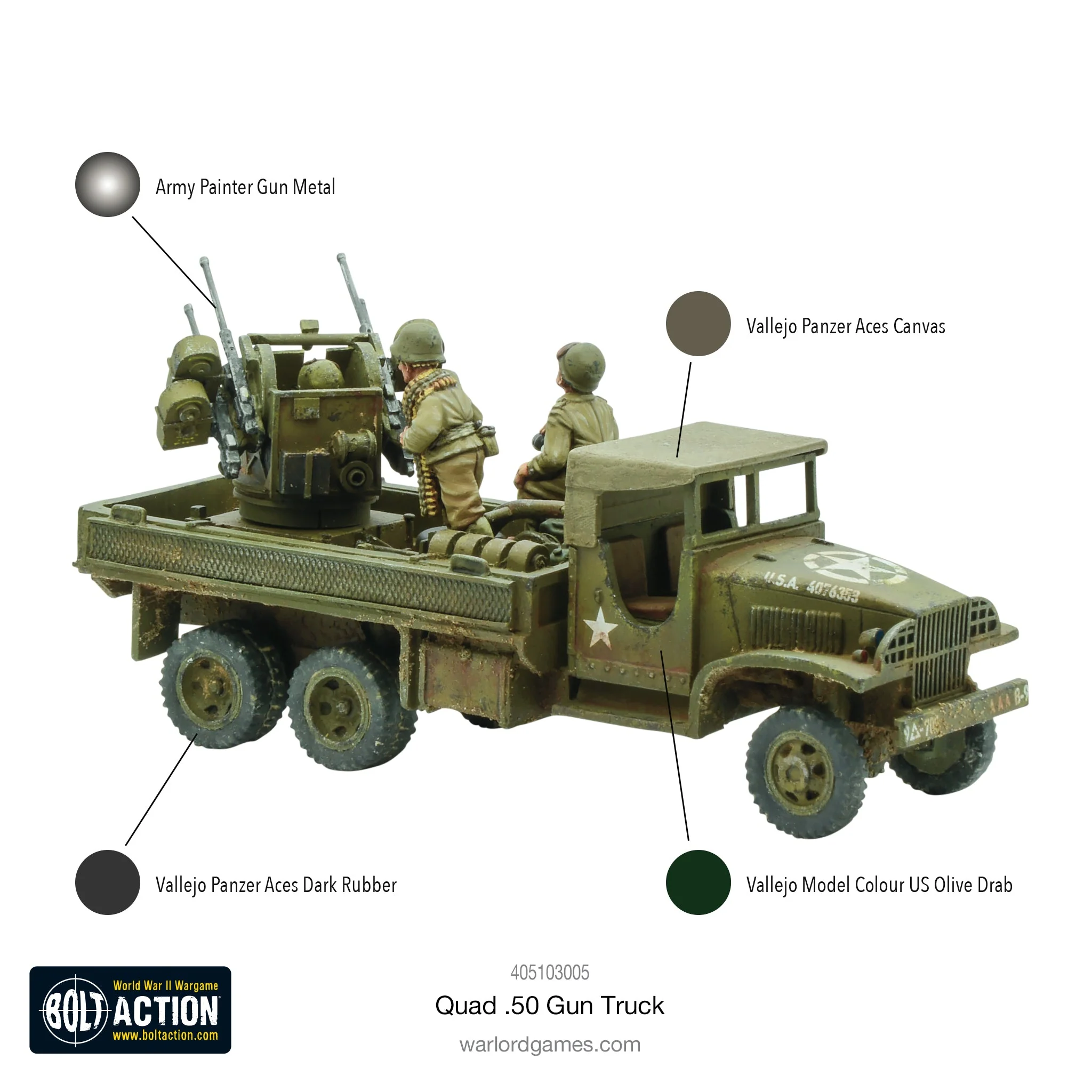 Quad 50 Gun Truck - Image 5
