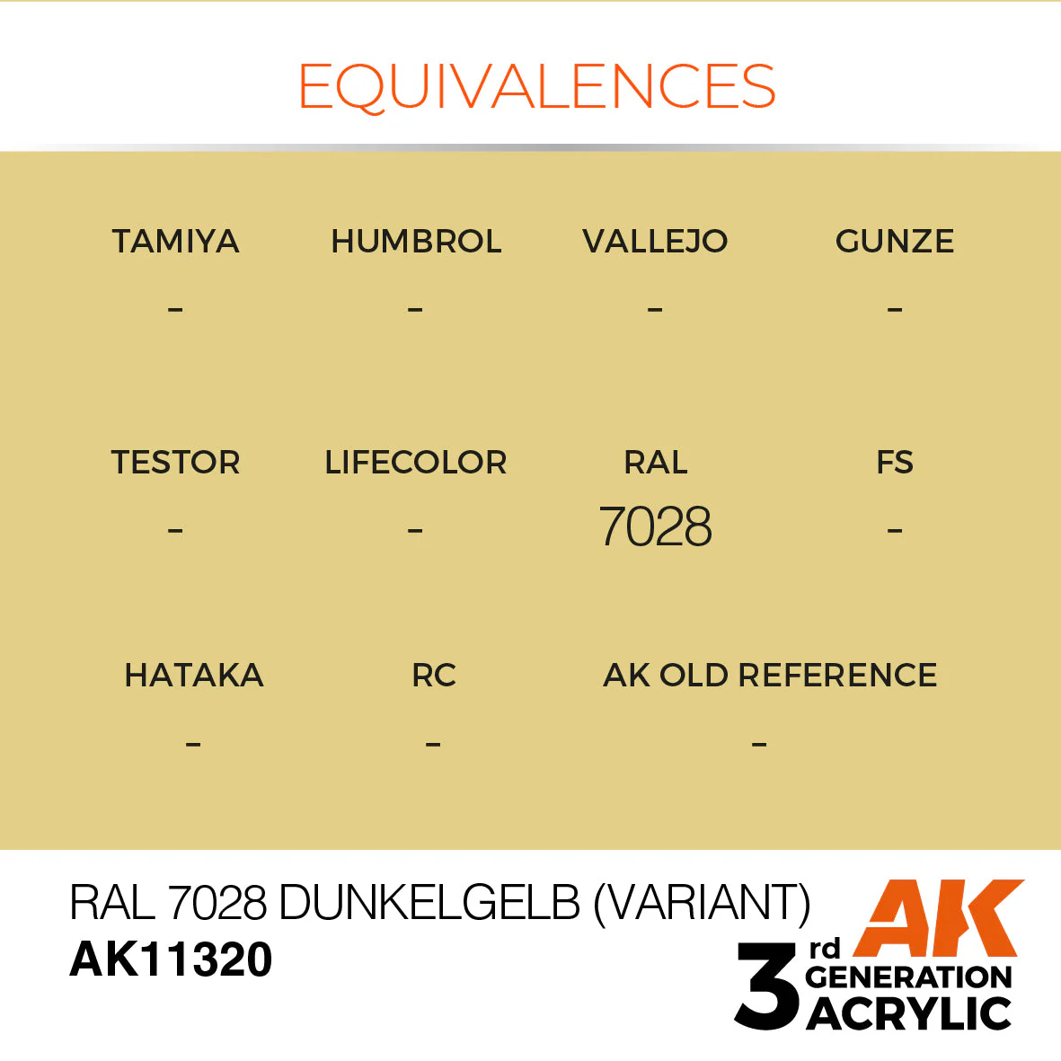 RAL 7028 Dunkelgelb (Variant) - Image 3