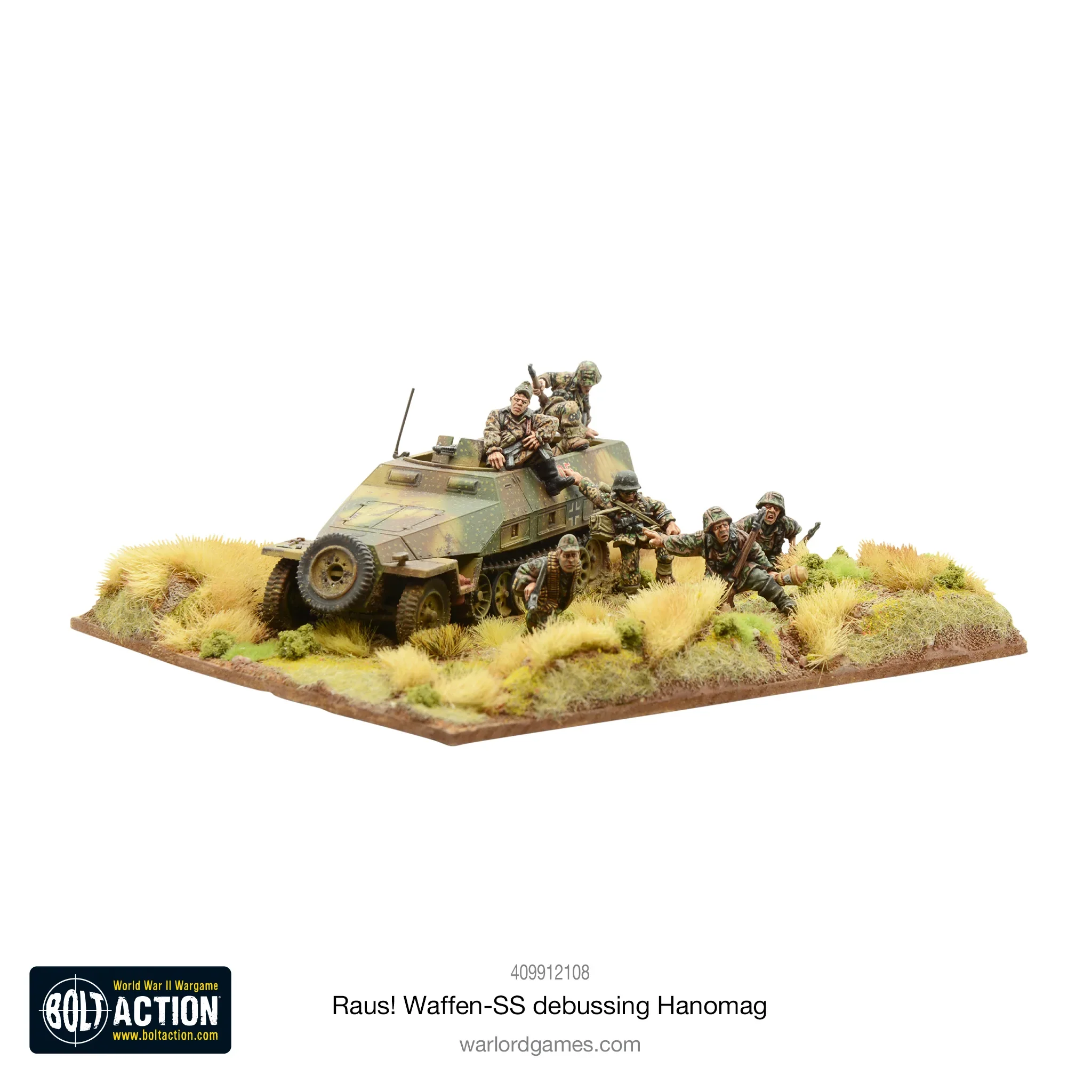 RAUS! Waffen-SS debussing Hanomag - Image 2