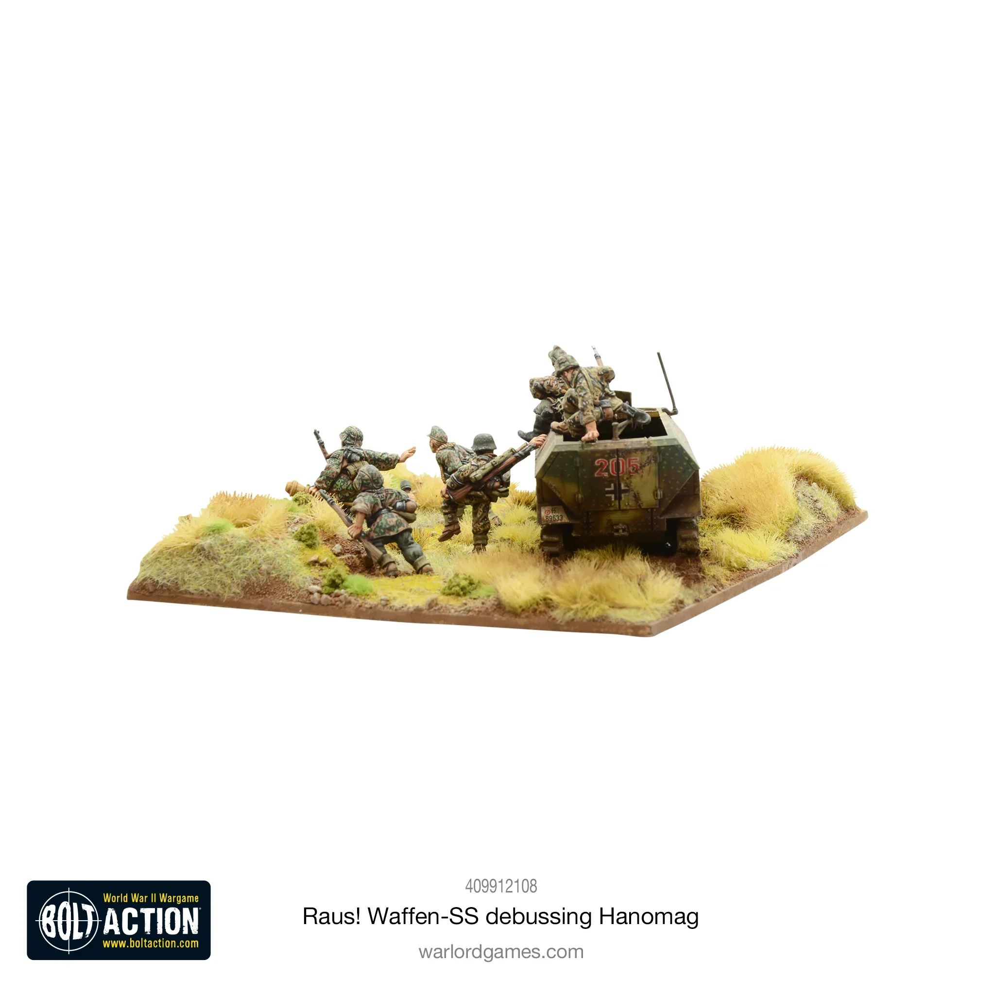 RAUS! Waffen-SS debussing Hanomag - Image 4