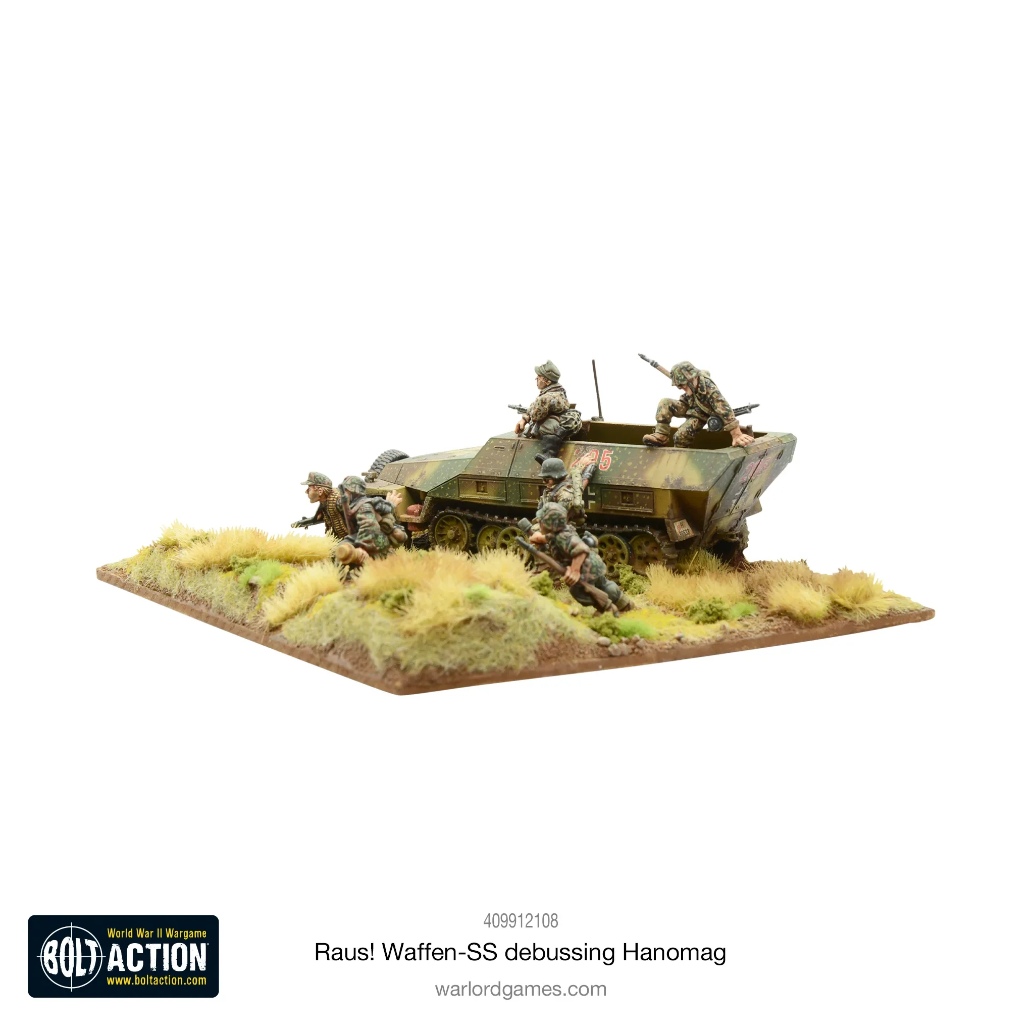 RAUS! Waffen-SS debussing Hanomag - Image 5