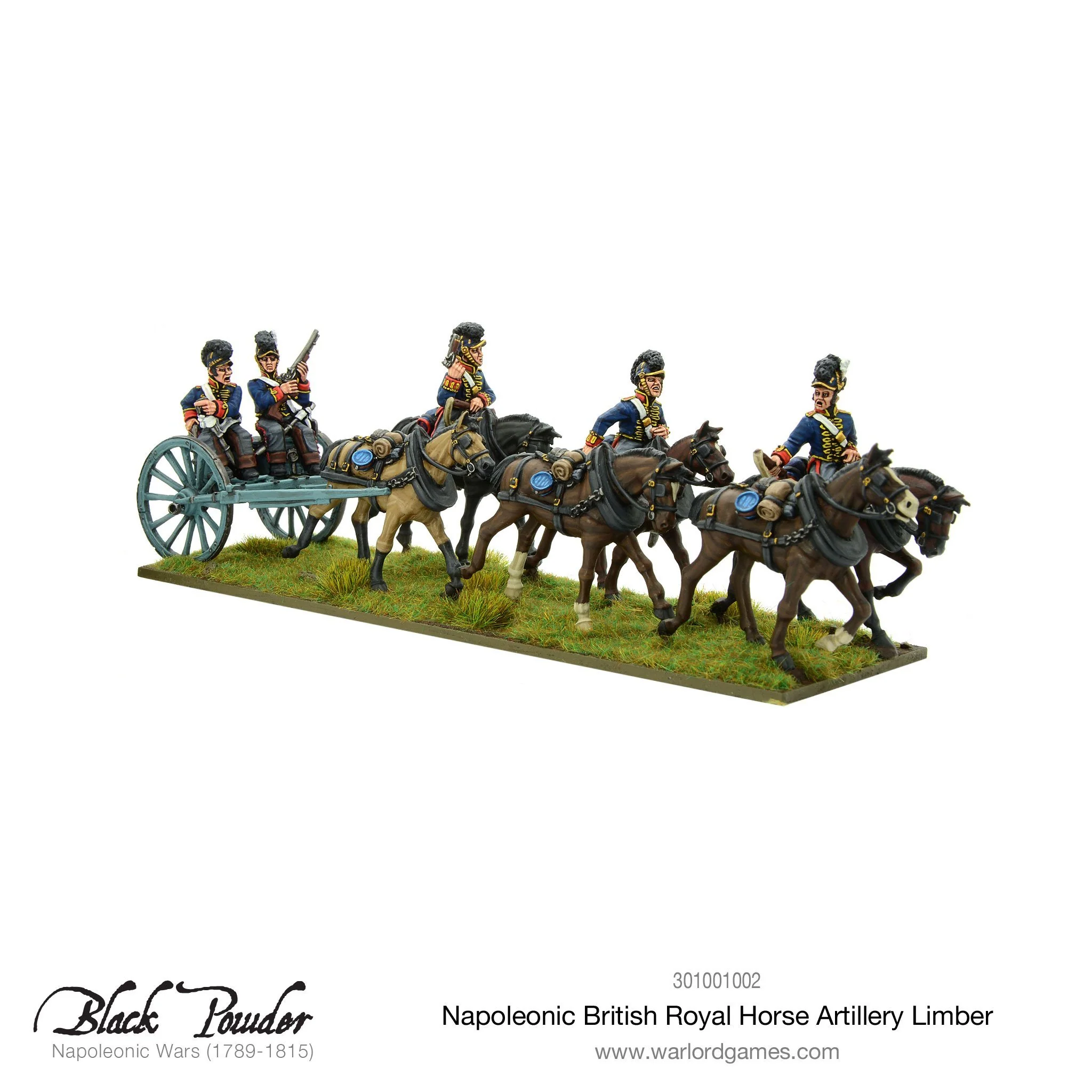 Royal Horse Artillery 6-pdr and Limber Team - Image 2