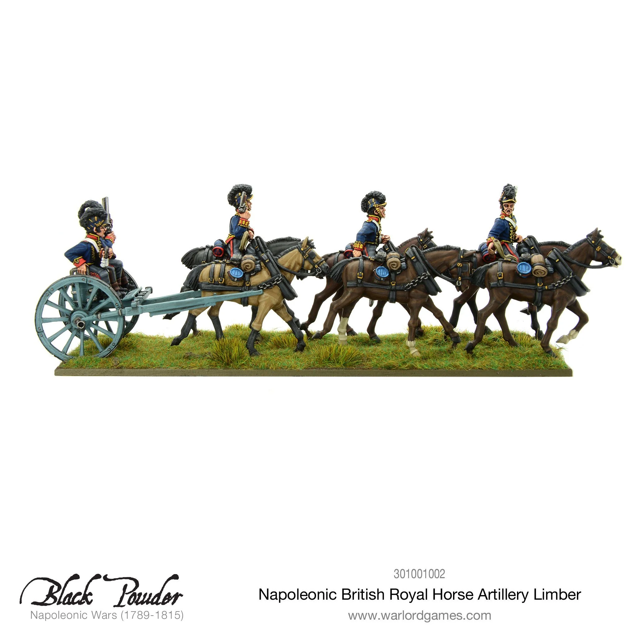 Royal Horse Artillery 6-pdr and Limber Team - Image 3