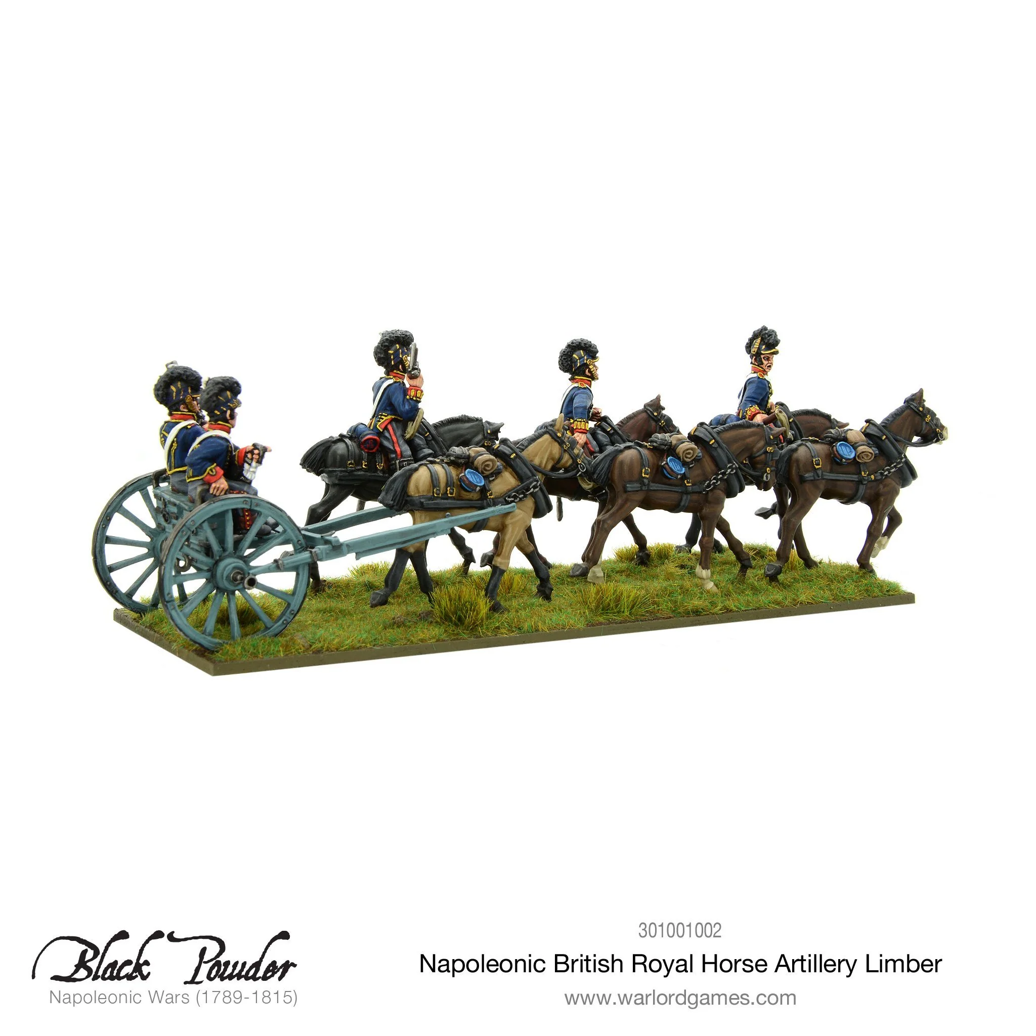 Royal Horse Artillery 6-pdr and Limber Team - Image 4