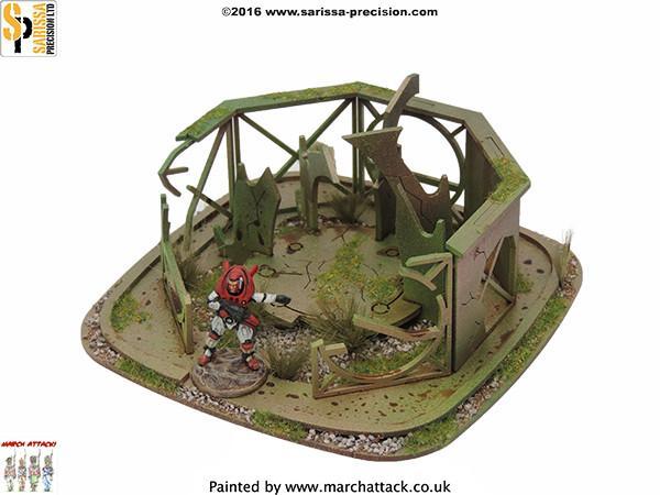 Ruined Stanchion Building Set - Image 6