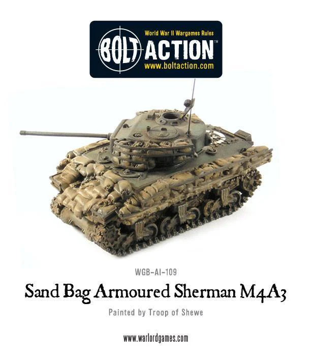 Sandbag Armoured Sherman M4A3 - Image 3