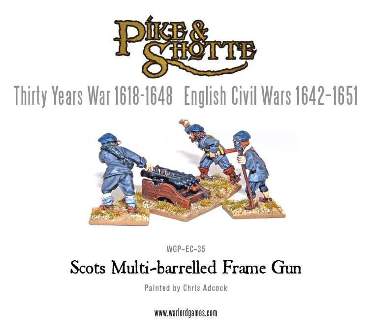 Scots Multi-barrelled Frame Gun - Image 2
