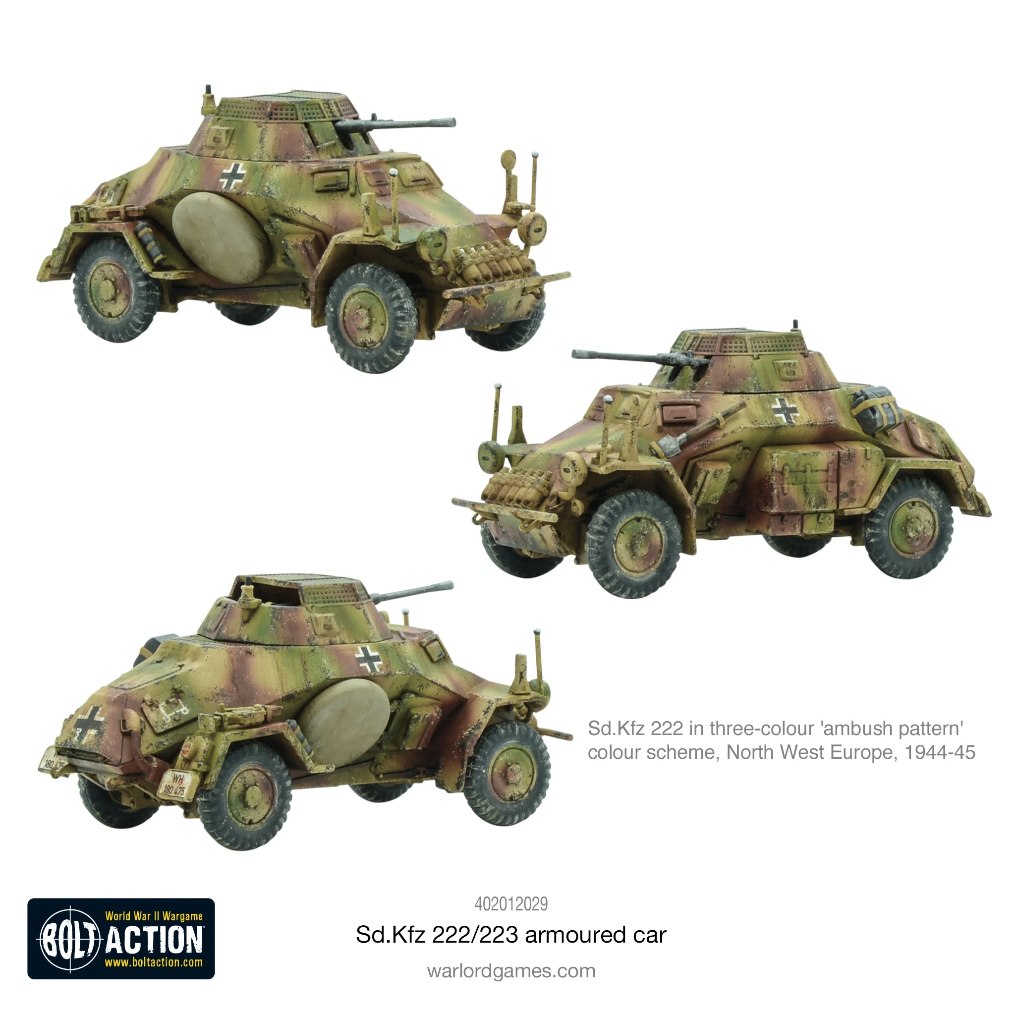 Sd.Kfz 222/223 armoured car - Image 2