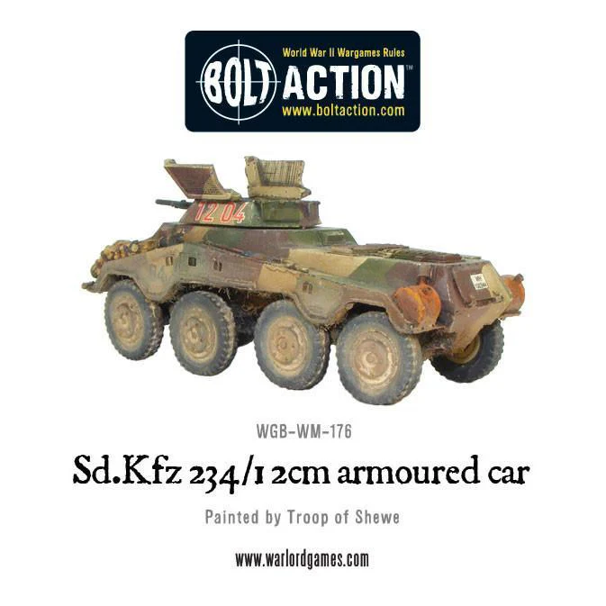 Sd.Kfz 234/1 2cm armoured car - Image 3