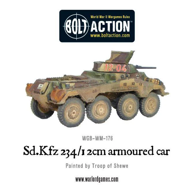 Sd.Kfz 234/1 2cm armoured car - Image 4