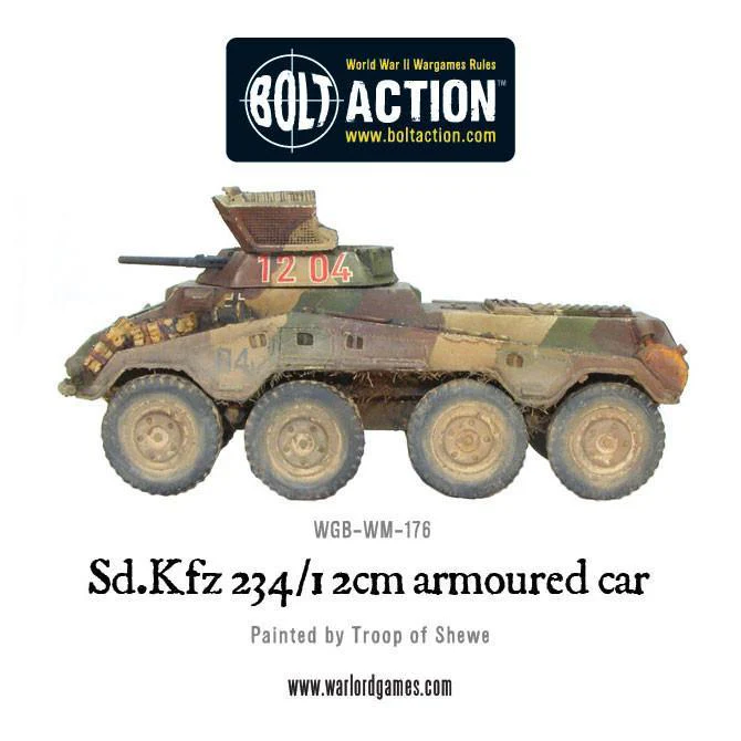 Sd.Kfz 234/1 2cm armoured car - Image 5