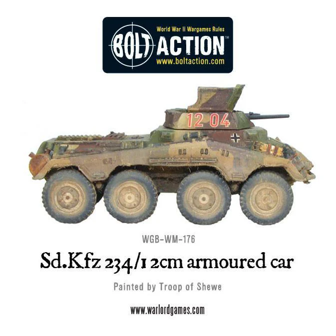 Sd.Kfz 234/1 2cm armoured car - Image 6