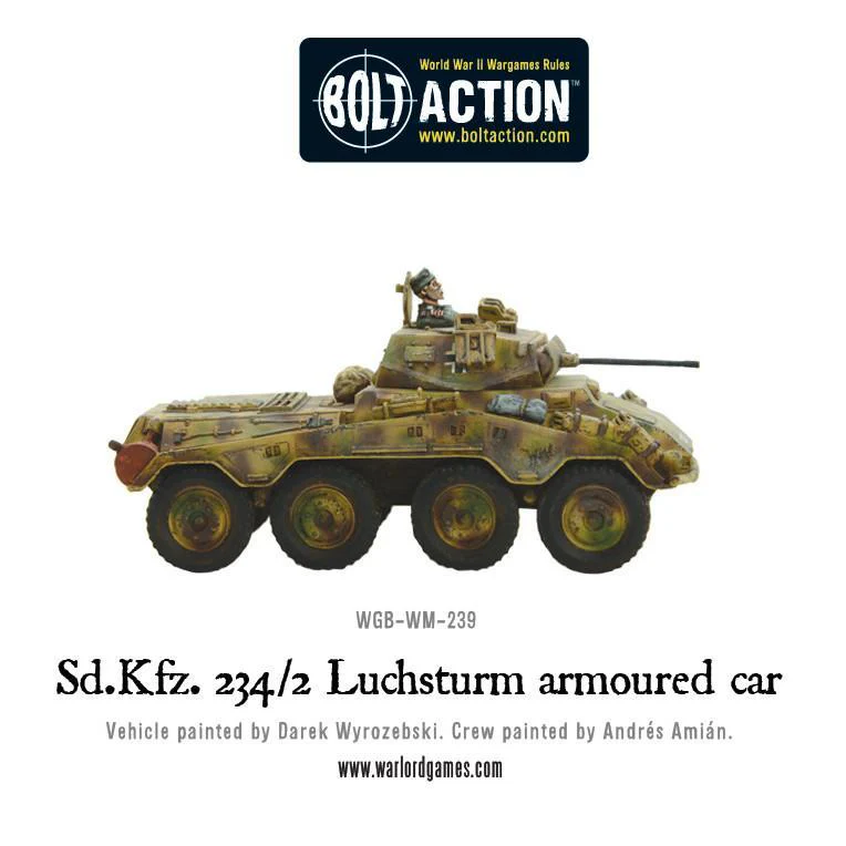 Sd.Kfz 234/2 Luchsturm armoured car - Image 2