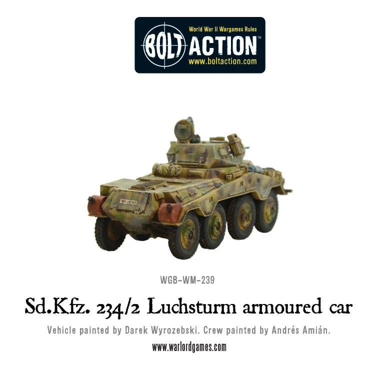 Sd.Kfz 234/2 Luchsturm armoured car - Image 3