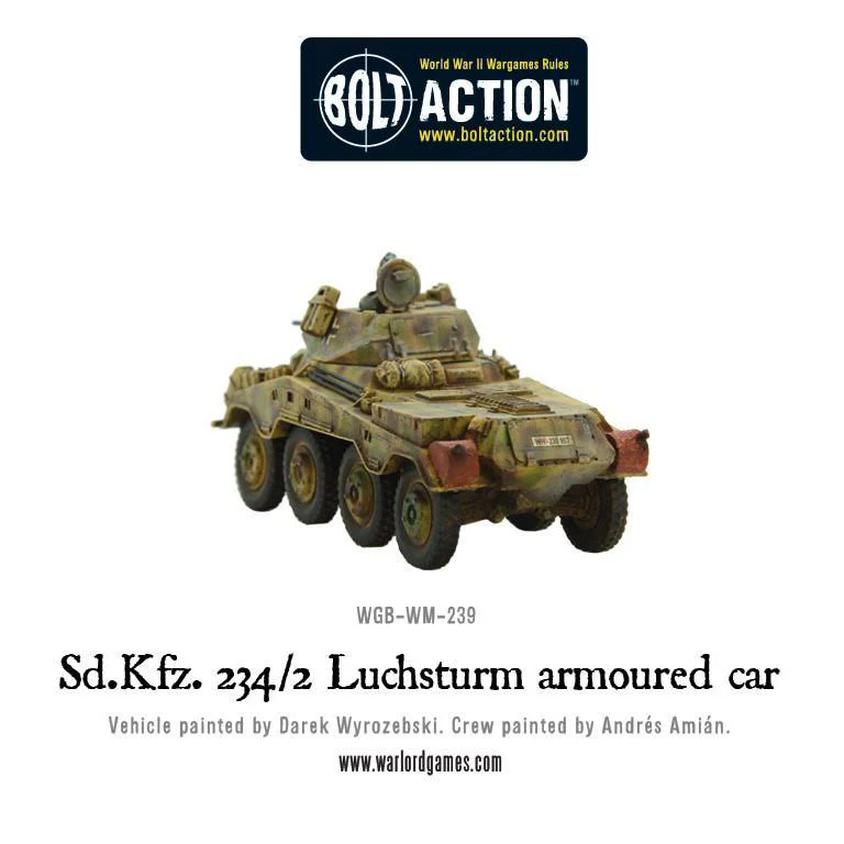 Sd.Kfz 234/2 Luchsturm armoured car - Image 4