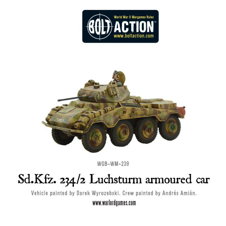 Sd.Kfz 234/2 Luchsturm armoured car - Image 6