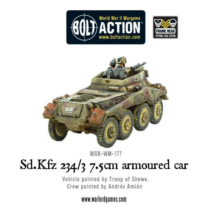 Sd.Kfz 234/3 7.5cm armoured car - Image 4