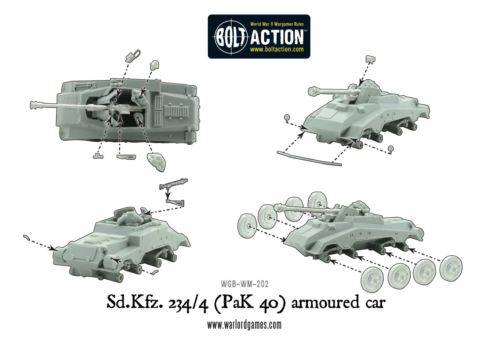 Sd.Kfz 234/4 (PaK 40) armoured car - Image 8