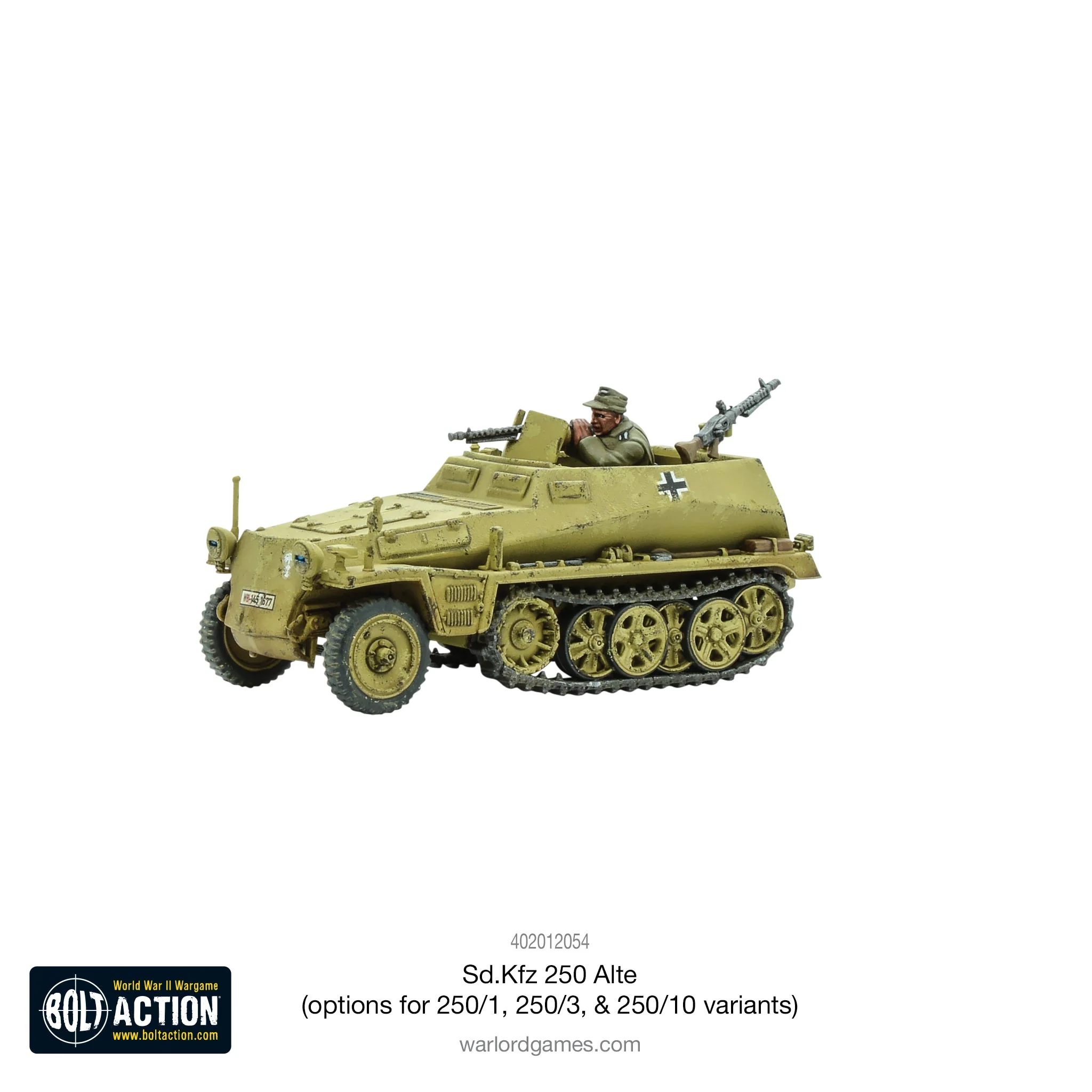 Sd.Kfz 250 (Alte) half-track (options to make 250/1, 250/3 or 250/10 variants) - Image 13