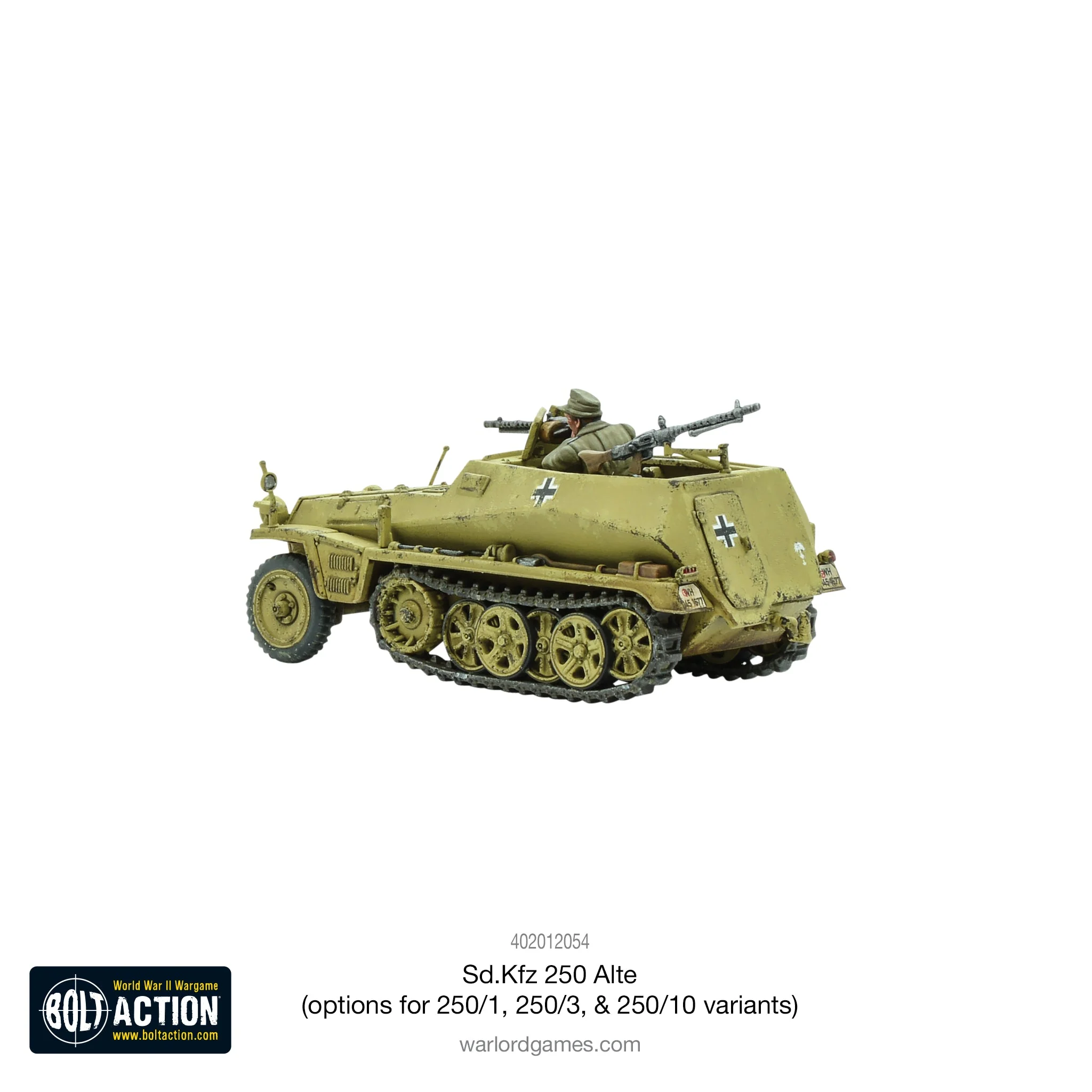 Sd.Kfz 250 (Alte) half-track (options to make 250/1, 250/3 or 250/10 variants) - Image 15