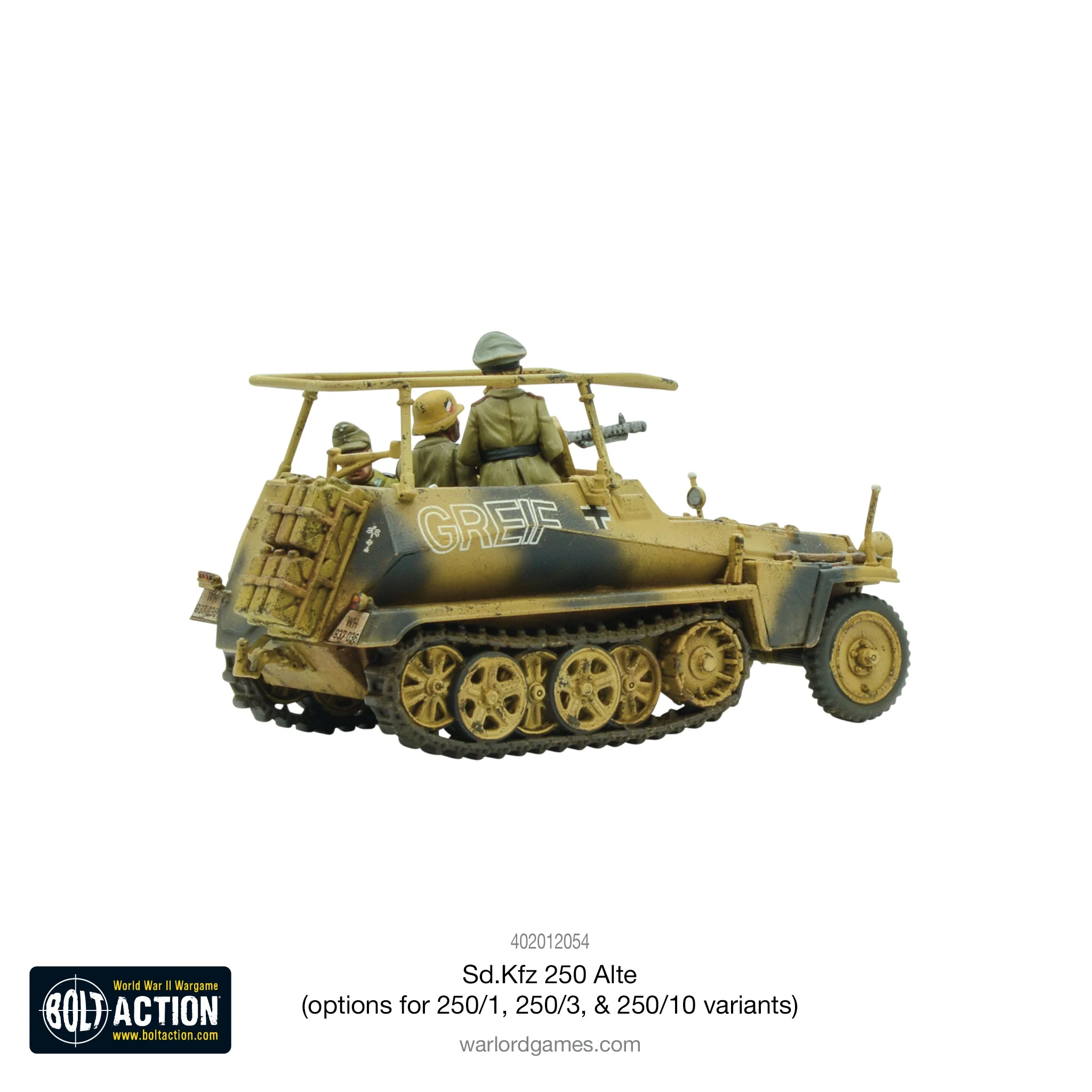 Sd.Kfz 250 (Alte) half-track (options to make 250/1, 250/3 or 250/10 variants) - Image 4