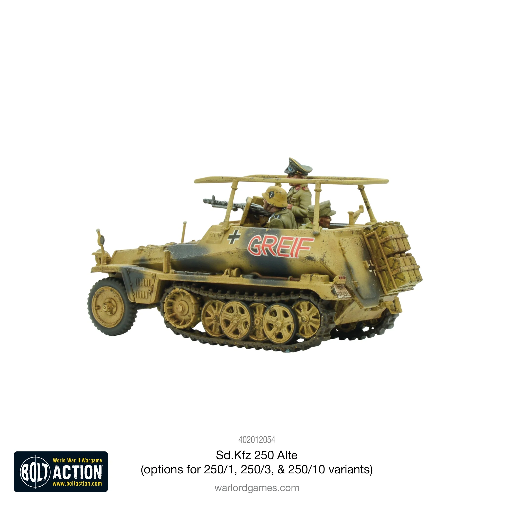 Sd.Kfz 250 (Alte) half-track (options to make 250/1, 250/3 or 250/10 variants) - Image 5