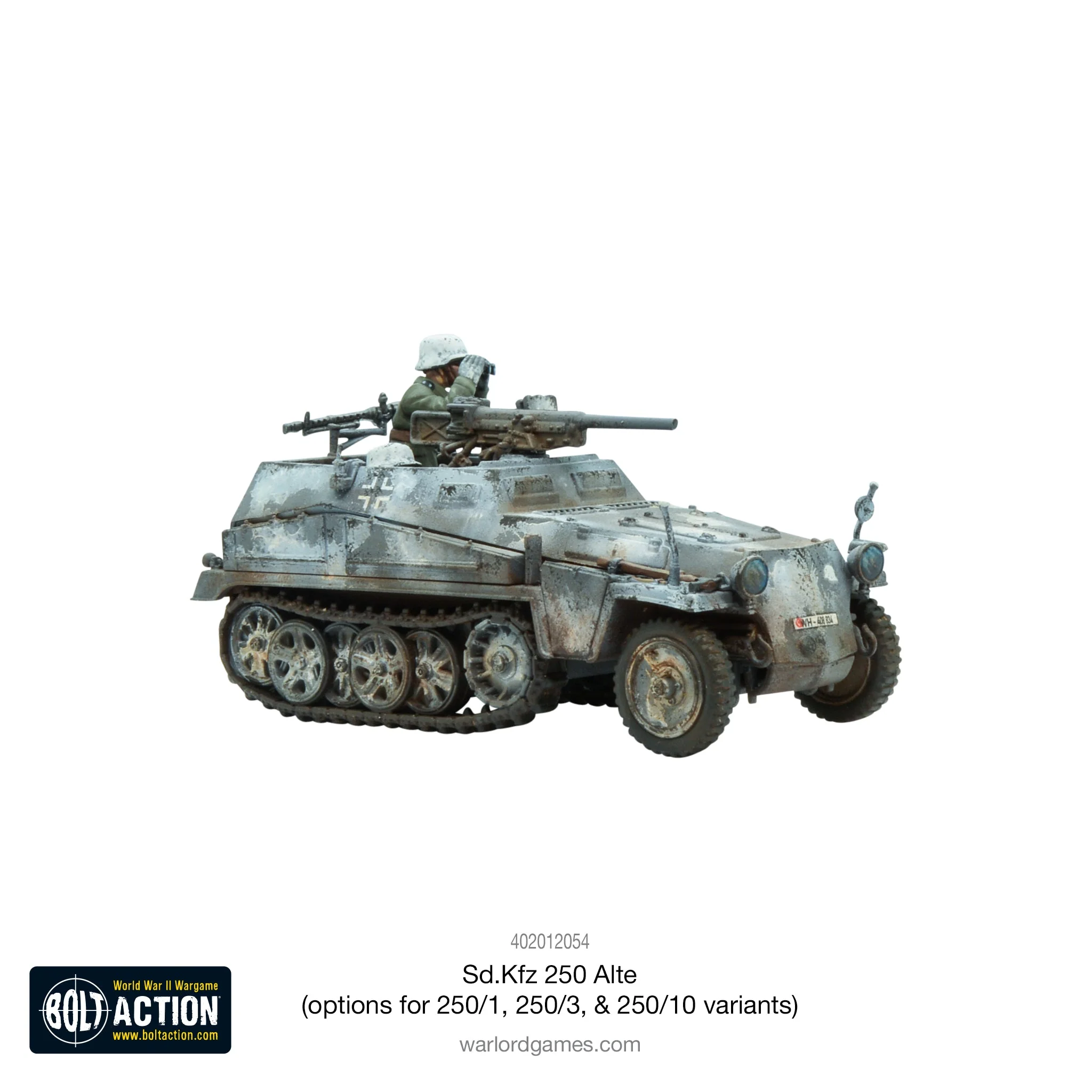 Sd.Kfz 250 (Alte) half-track (options to make 250/1, 250/3 or 250/10 variants) - Image 7