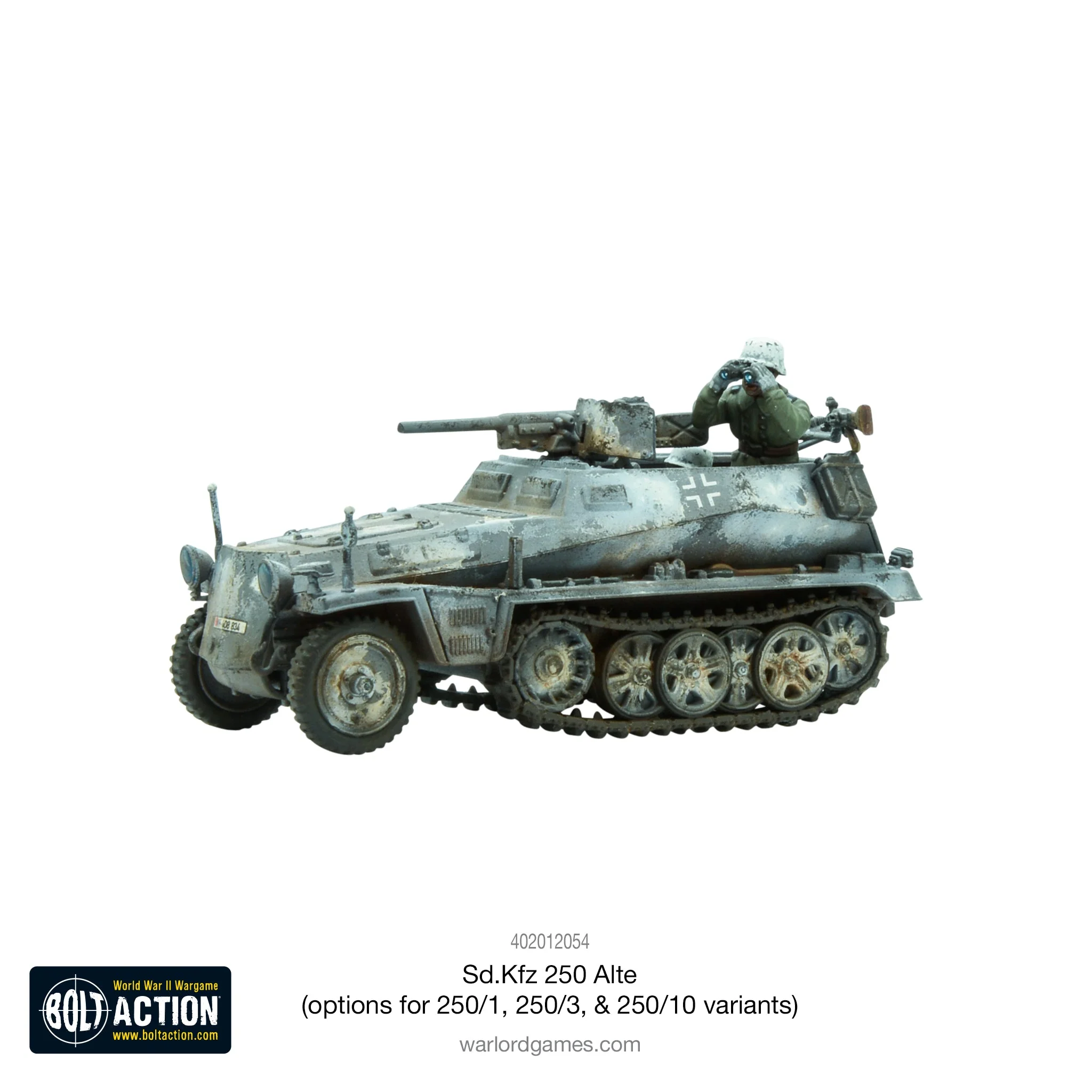 Sd.Kfz 250 (Alte) half-track (options to make 250/1, 250/3 or 250/10 variants) - Image 8