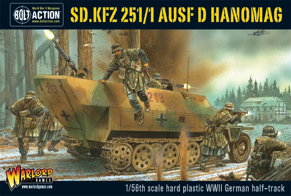 Sd.Kfz 251/1 ausf D halftrack plastic box set - Image 11
