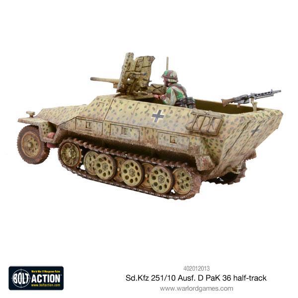 Sd.Kfz 251/10 ausf D (37mm Pak) Half Track - Image 4