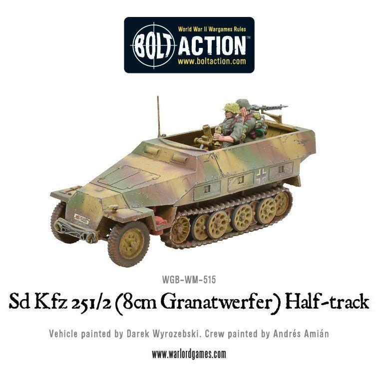 Sd.Kfz 251/2 Ausf D (8cm Granatwerfer) Half Track - Image 2