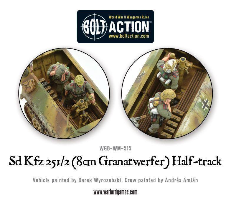 Sd.Kfz 251/2 Ausf D (8cm Granatwerfer) Half Track - Image 4