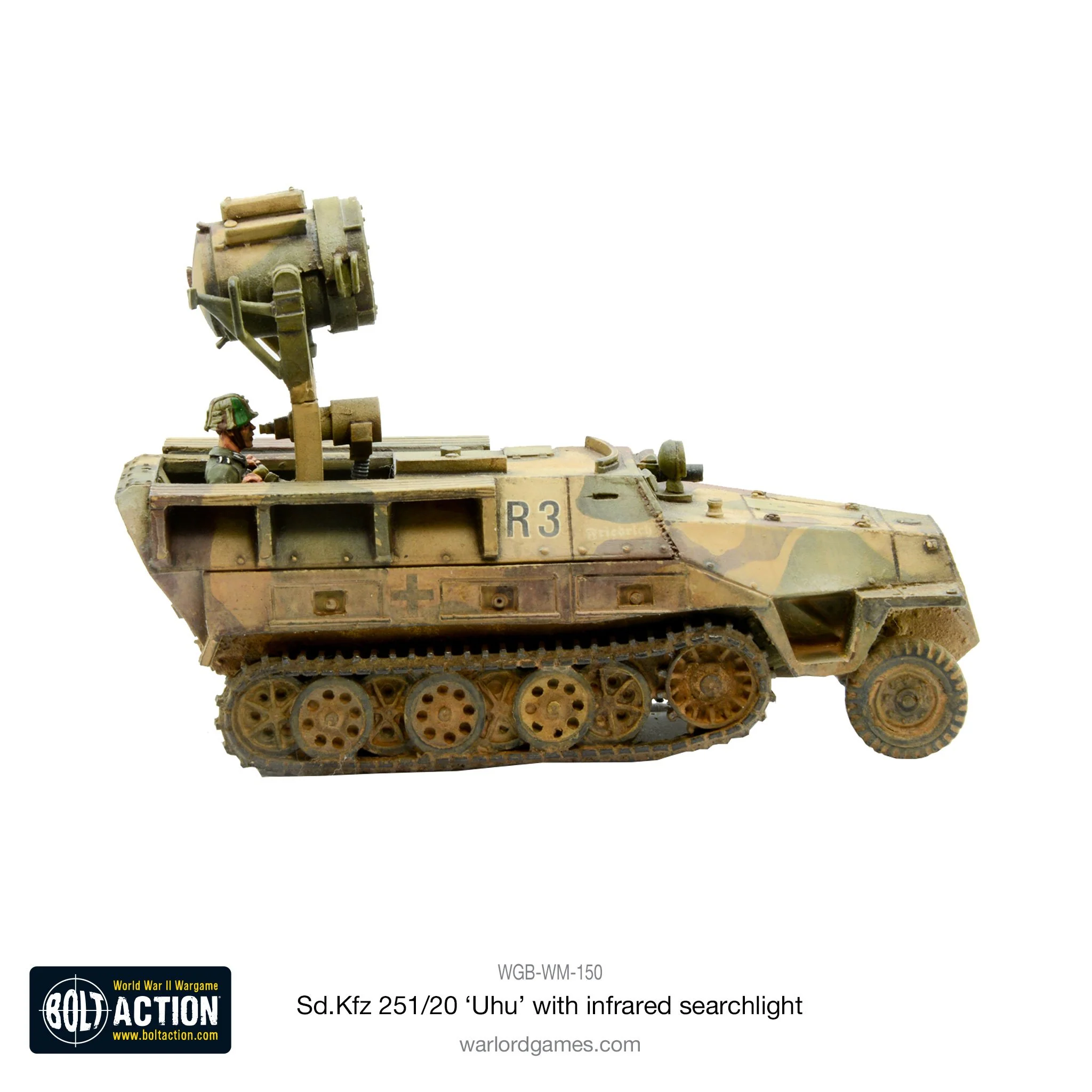 Sd.Kfz 251/20 Uhu with infra-red searchlight - Image 2