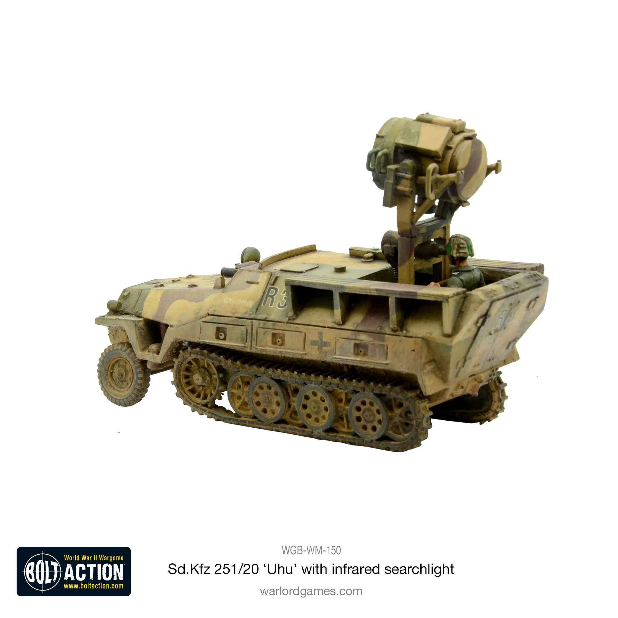 Sd.Kfz 251/20 Uhu with infra-red searchlight - Image 3
