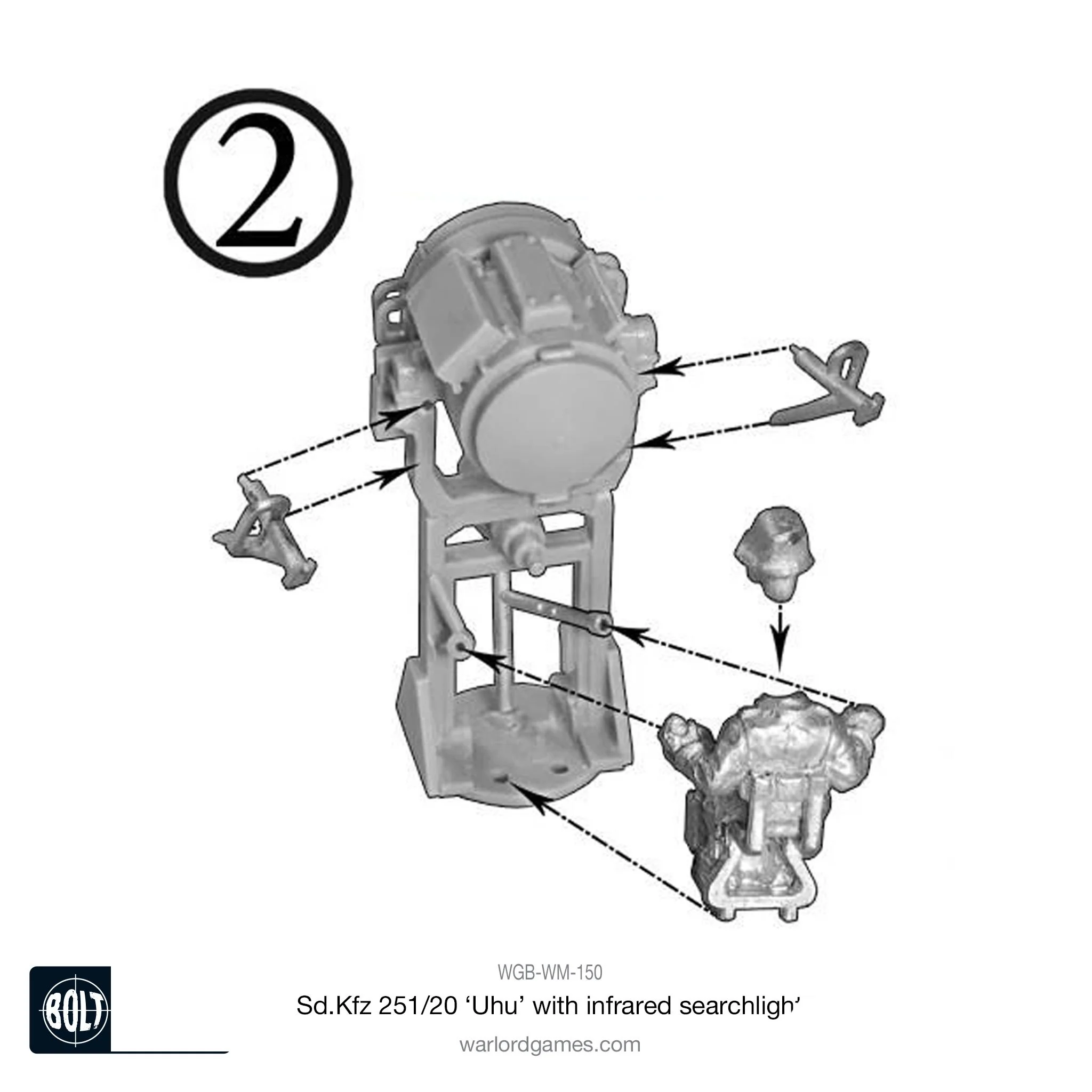 Sd.Kfz 251/20 Uhu with infra-red searchlight - Image 5
