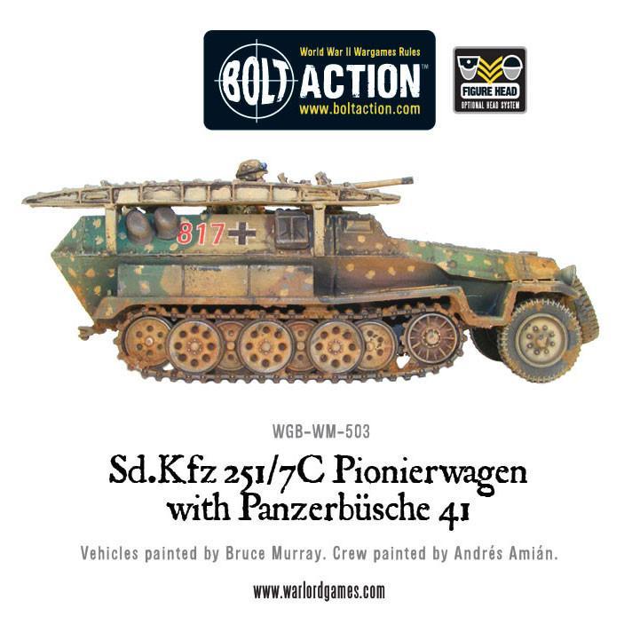 Sd.Kfz 251/7C Pionierwagen with panzerbuchse 41 - Image 3