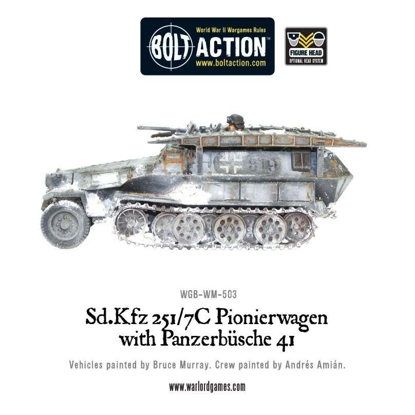 Sd.Kfz 251/7C Pionierwagen with panzerbuchse 41 - Image 6