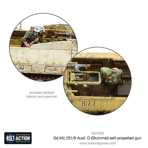 Sd.Kfz 251/9 Ausf D (Stummel) half-track - Image 13