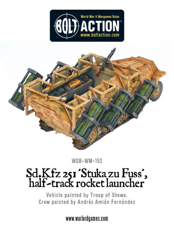 Sd.Kfz 251 'Stuka zu Fuss', halftrack rocket launcher - Image 3