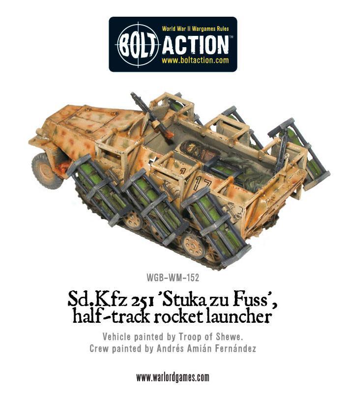 Sd.Kfz 251 'Stuka zu Fuss', halftrack rocket launcher - Image 4