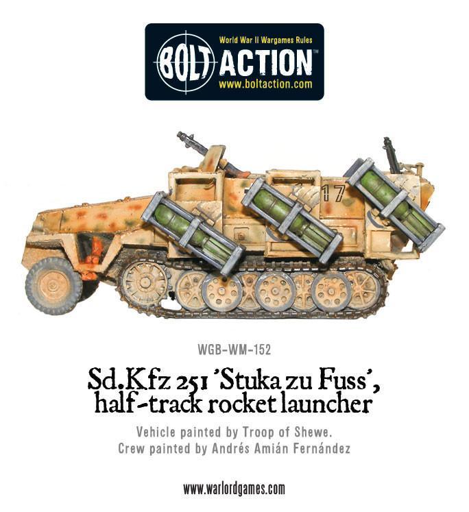 Sd.Kfz 251 'Stuka zu Fuss', halftrack rocket launcher - Image 5