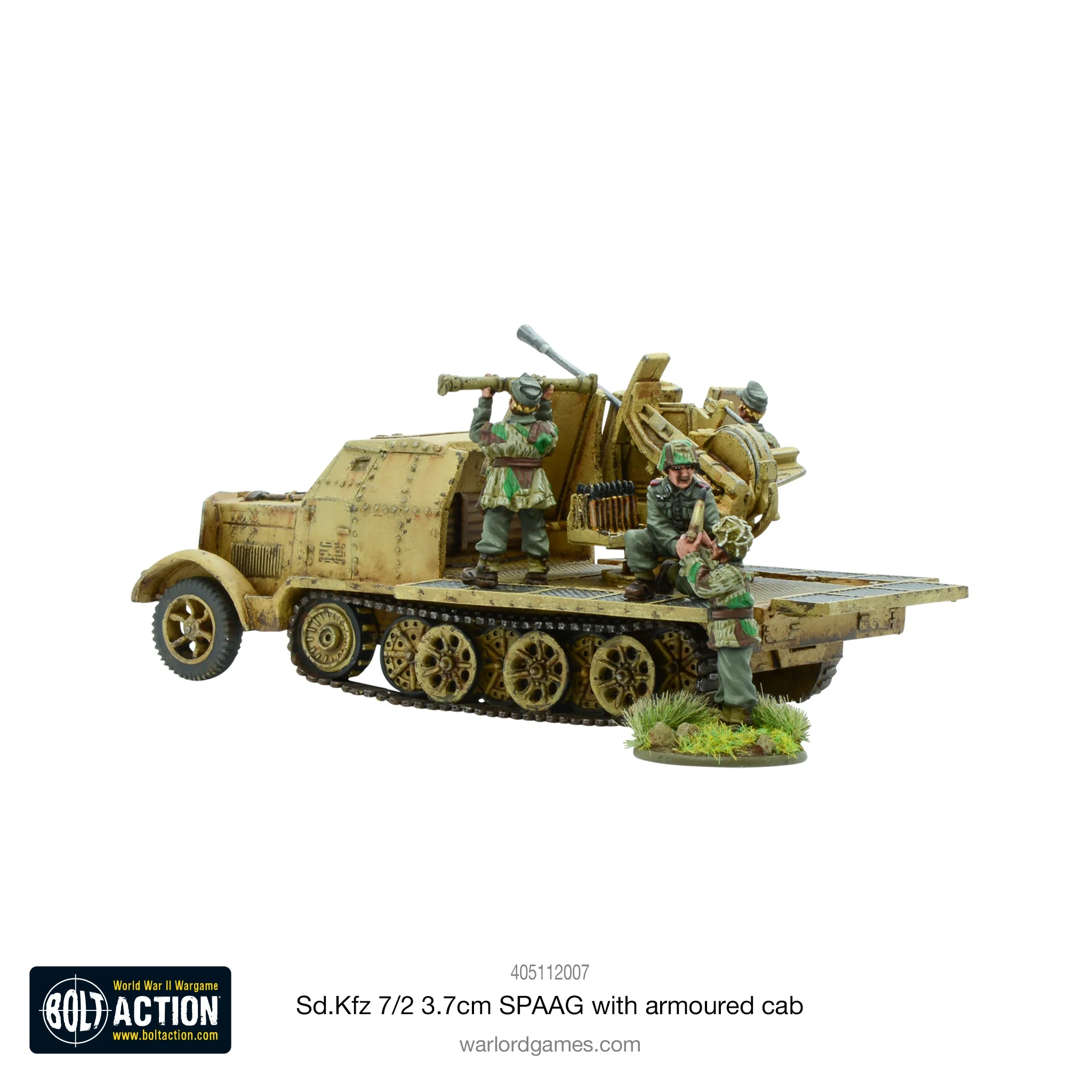 Sd.Kfz 7/2 3.7cm SPAAG with armoured cab - Image 4