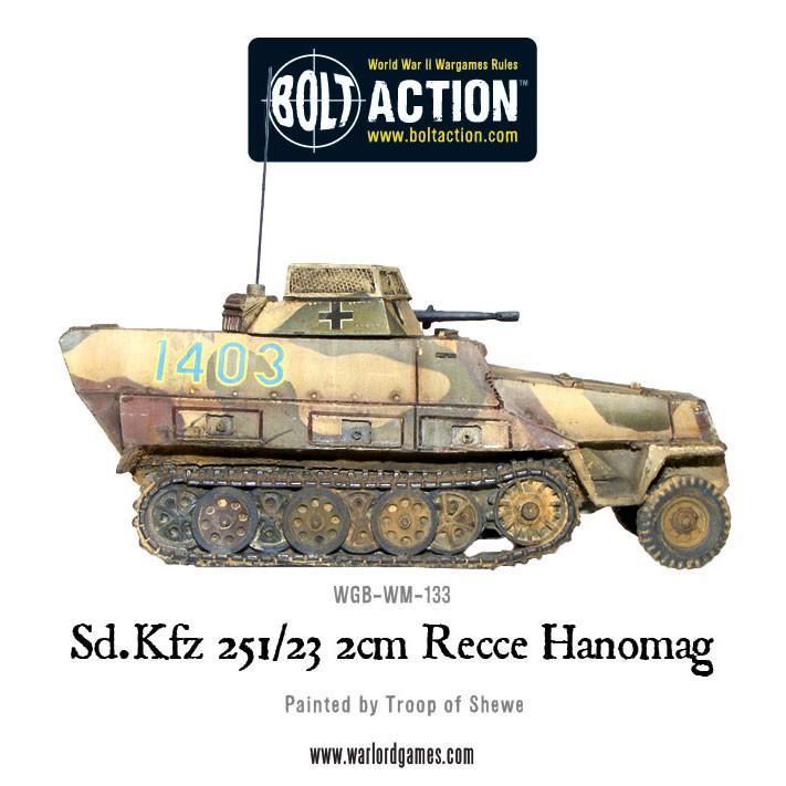Sd.Kfz 251/23 2cm Recce Hanomag - Image 3